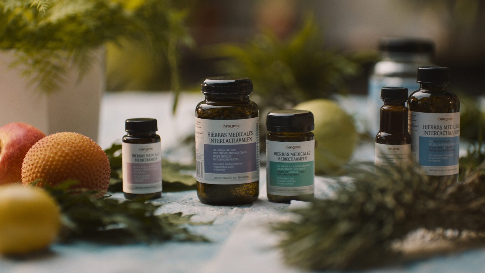 Hierbas medicinales interacciones medicamentos