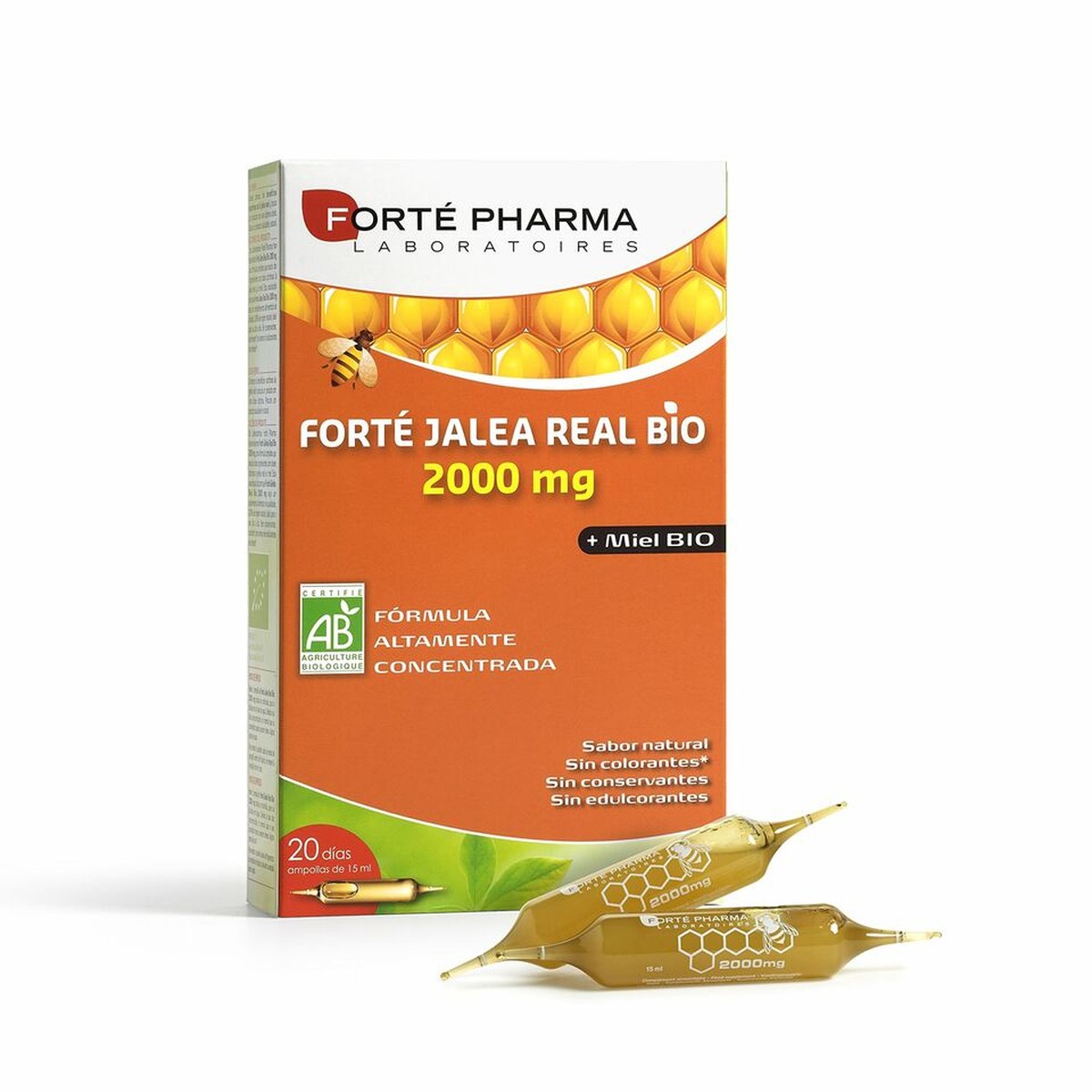 Jalea real Forté Pharma Bio 2000 mg 20 Unidades - 4