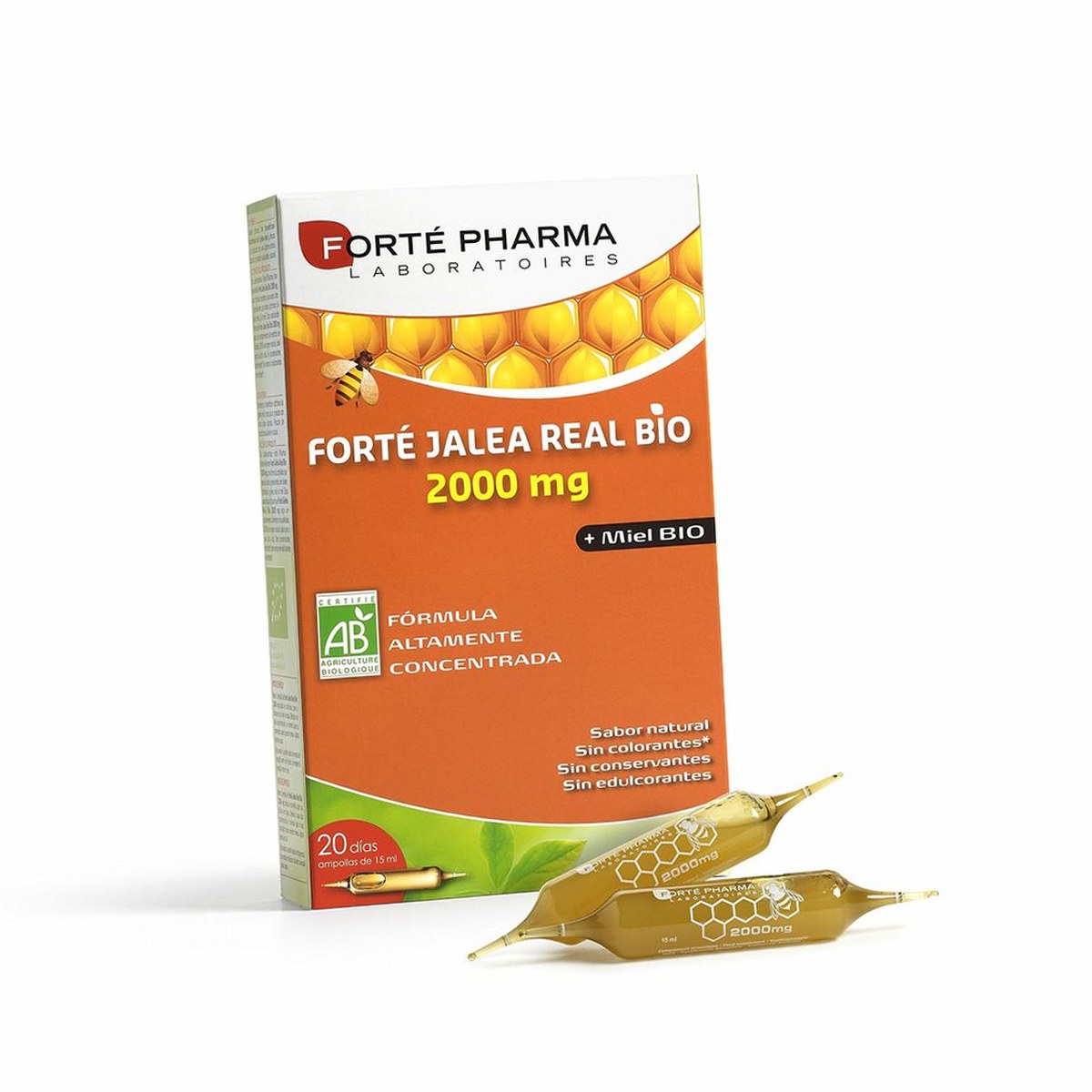 Jalea real Forté Pharma Bio 2000 mg 20 Unidades - 5