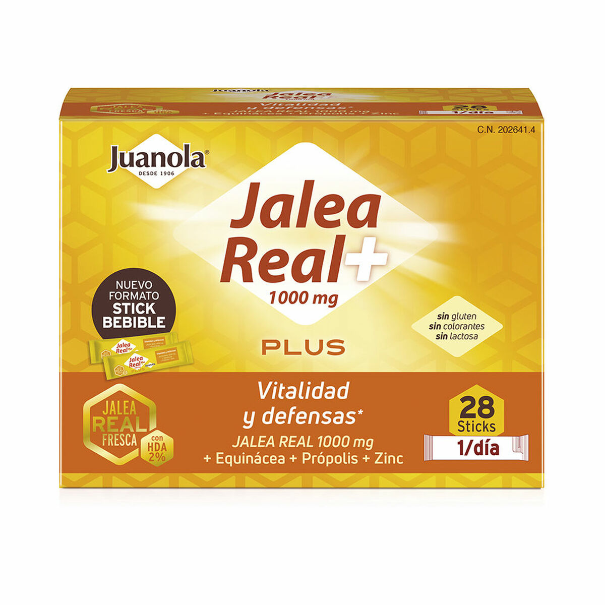 Jalea real Juanola Plus Jalea real 28 Unidades