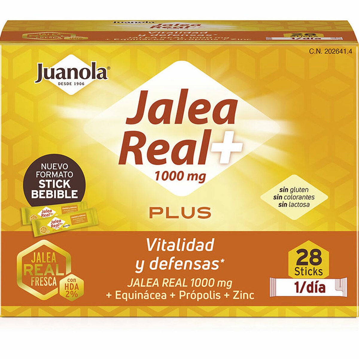 Jalea real Juanola Plus Jalea real 28 Unidades - 4