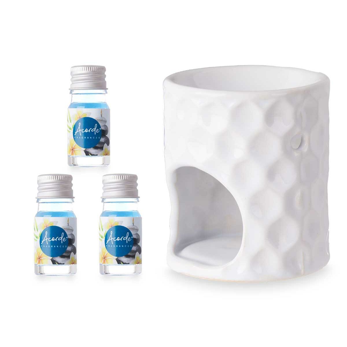 Quemador de esencias Acorde Spa 11 x 19,8 x 6,5 cm Aceite Esencial (12 Unidades) - 2