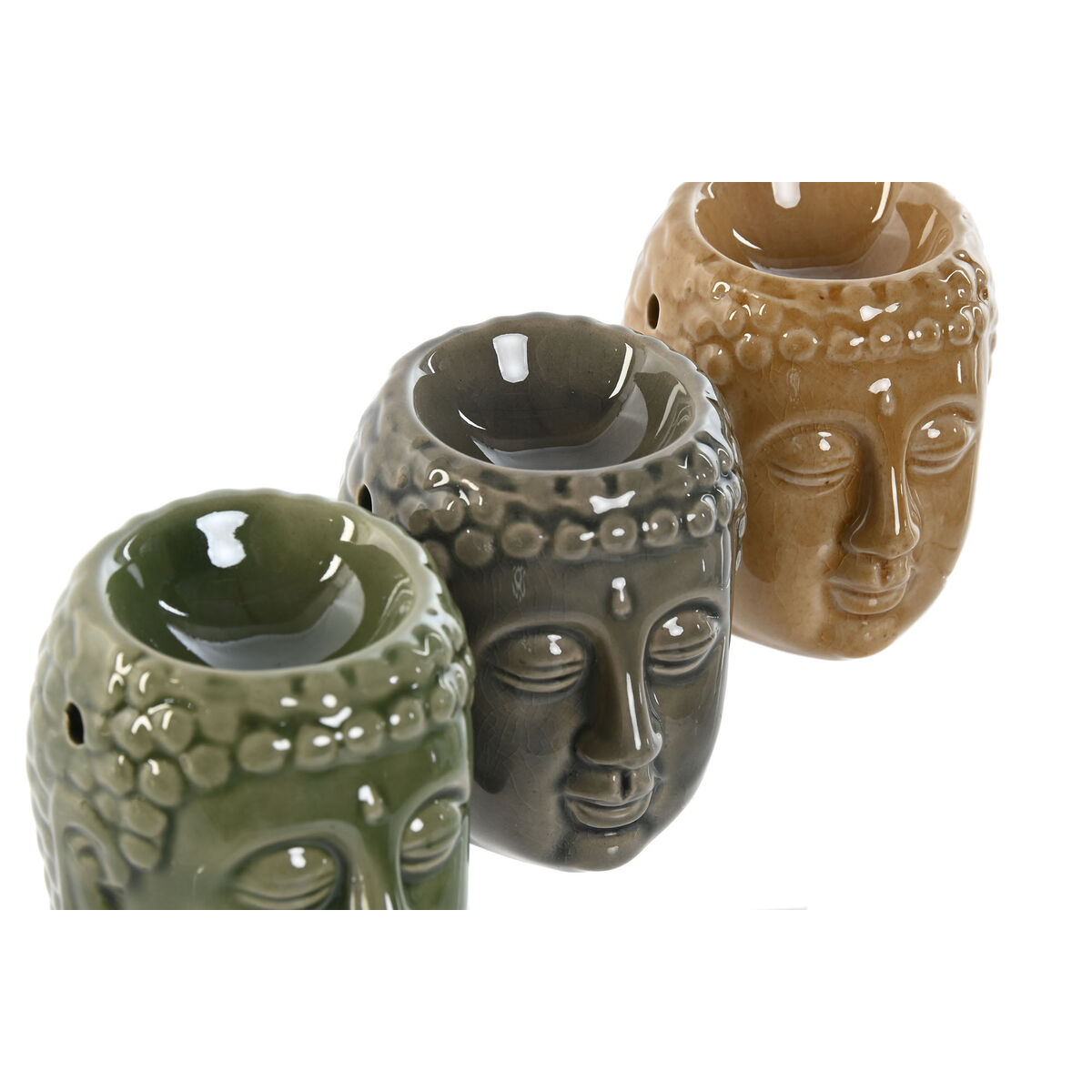 Quemador de esencias Home ESPRIT 17 x 13,5 x 8 cm (3 Unidades) - 4